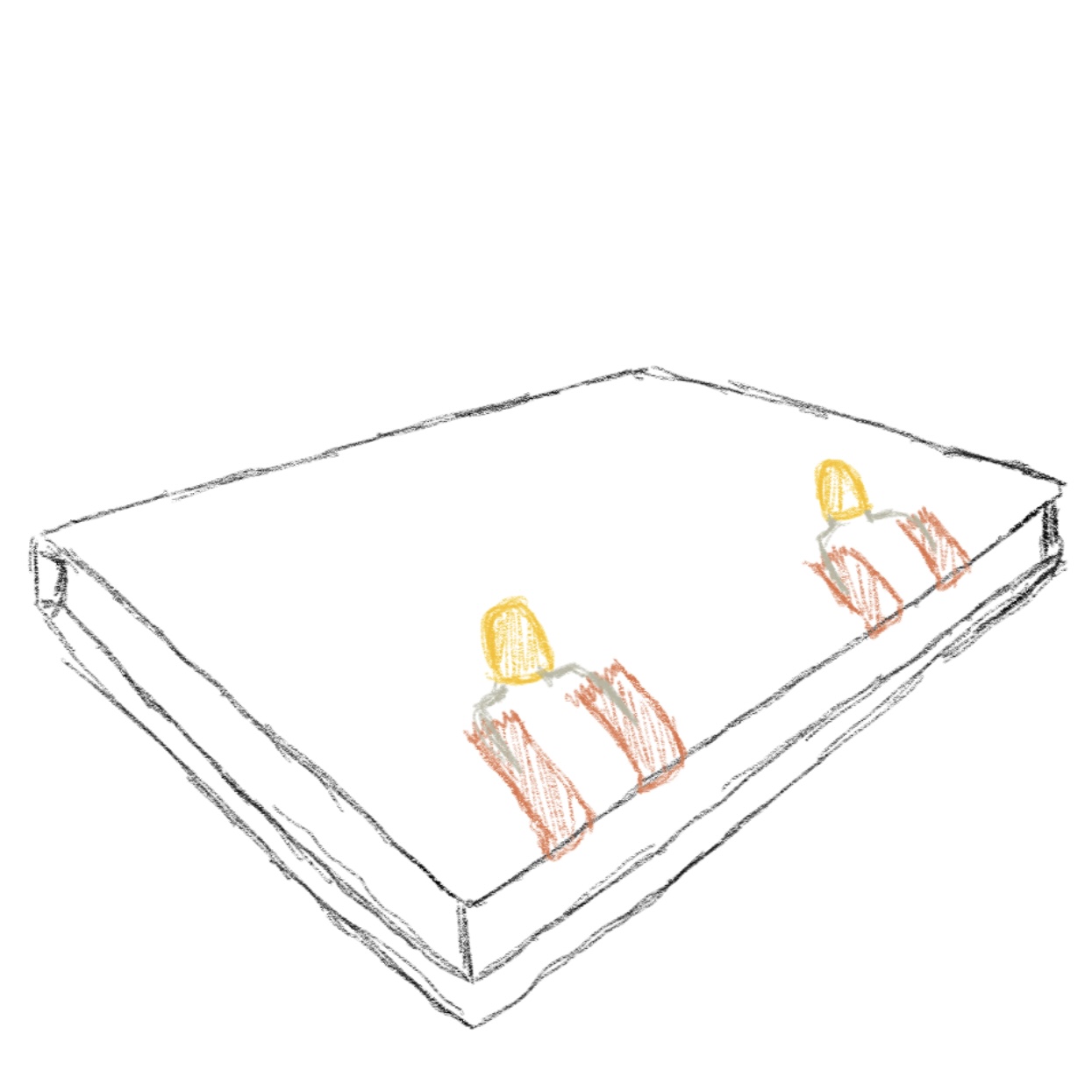 Object-interaction with a book. Light bulb turns on when the book is closed.