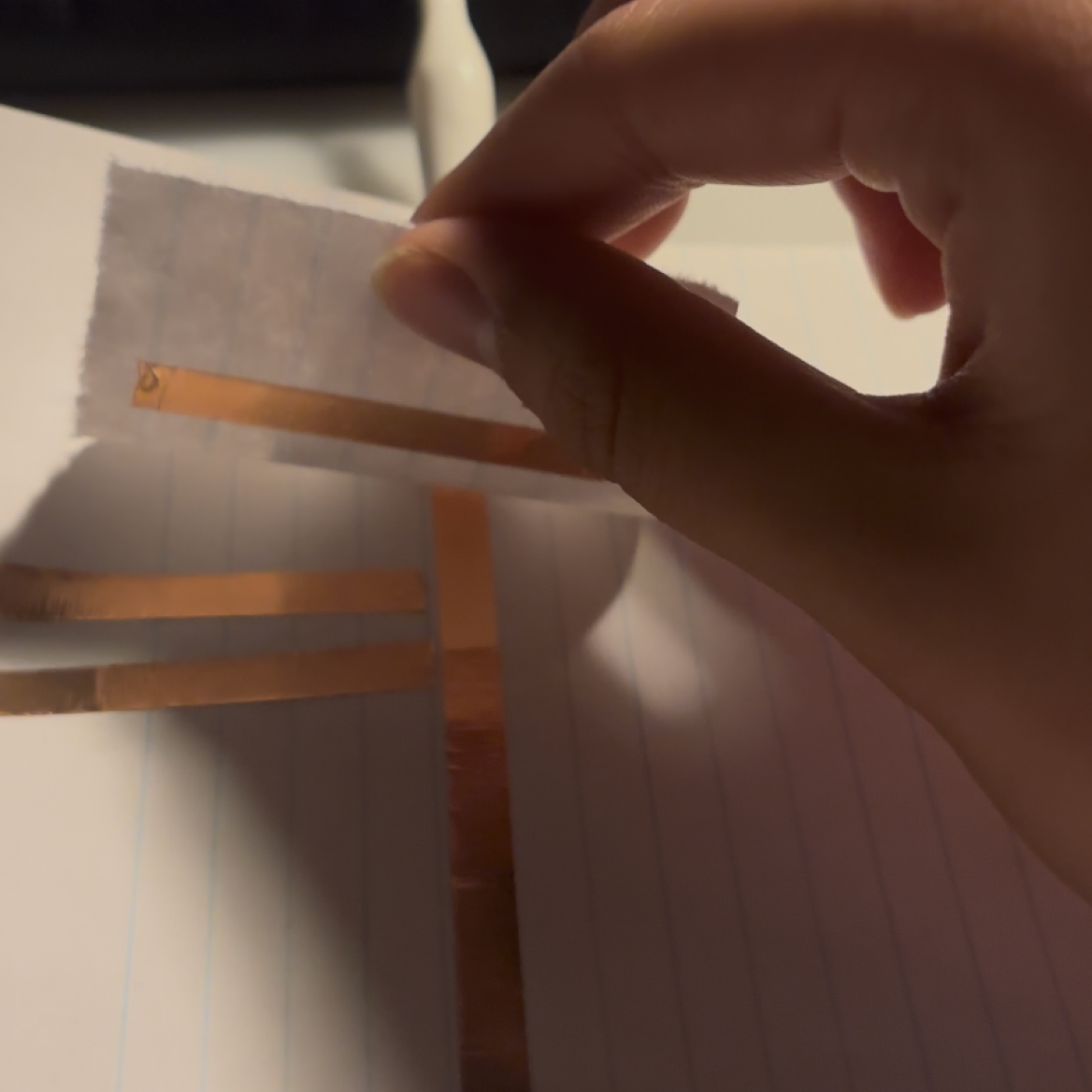 Created a paper trigger/button for the incompleted circuit attached to the Makey Makey. <a href='https://youtube.com/shorts/XE1EIj2Psvs?feature=share' target='_blank'><p>Experimentation video link</p></a>